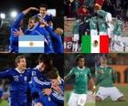Arjantin - Meksika, Sekizinci finallerinde, Güney Afrika 2010